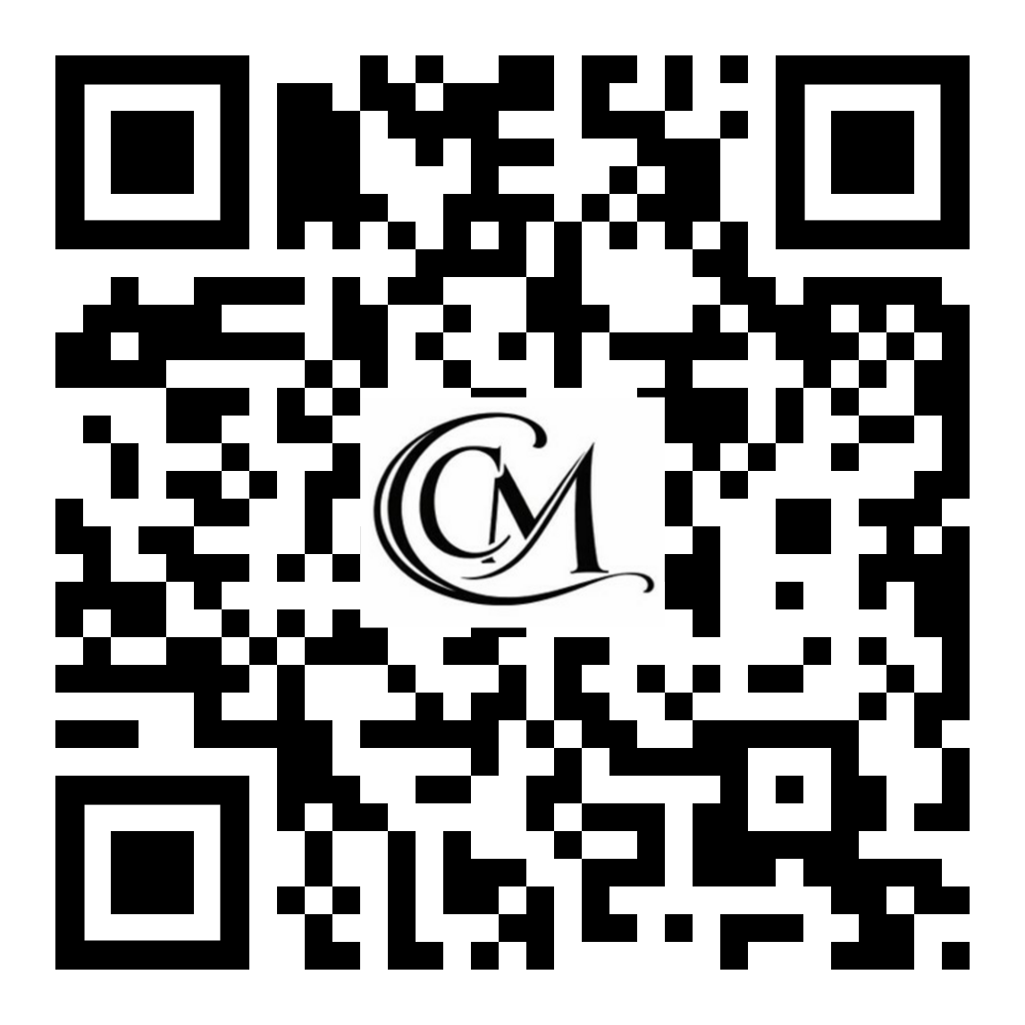 QR Stickers Black & White Square 50 x 50 mm - Personalized QR Stickers